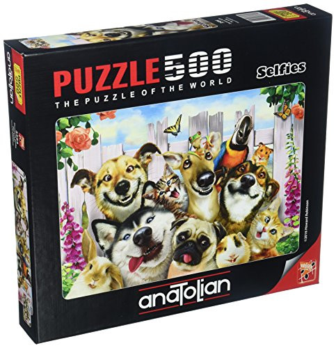 Anatolian Pet Selfie Jigsaw Puzzle (500 Piece)