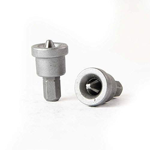 Superior Steel BW225-25B Drywall Dimple Phillips Screwdriver Bits - 1 Inch Long - 25 Bulk Pack