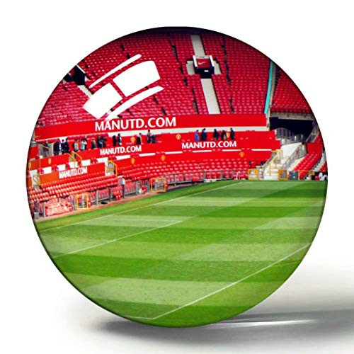 Uk England Old Trafford Manchester United Museum And Stadium Tour 3D Fridge Magnet Souvenir Collection Travel Gift Circle Crystal Refrigerator Magnets