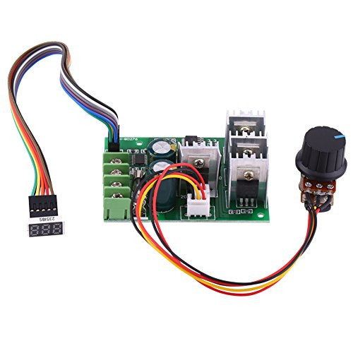DC Motor Speed Controller 6V 9V 12V 24V 36V 48V 60V 30A with Digital Display DC Motor Driver Module