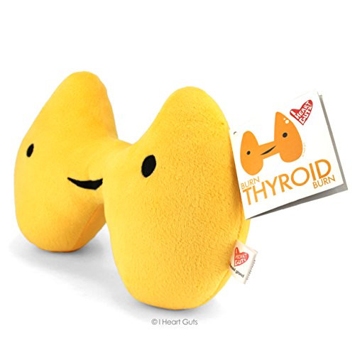 Thundering Thyroid Plush I Heart Guts Endocrine Gland Hormone