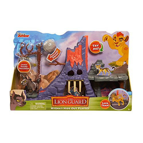LION GUARD Just Play Disney Junior The Hyena's Hideout Playset (with Janja Figure)
