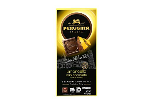Perugina Dark Limoncello Bar 3oz -Pack of 4-