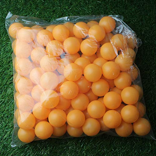 SKJK 150 Pcs/Bag Ping Pong Balls Table Tennis Balls 40mm Diameter Ping Pong Ball for Table Tennis Training-Yellow-