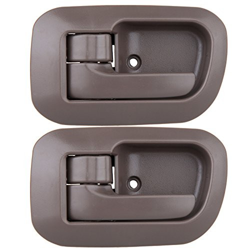 ANPART Driver Side Replacement Interior Door Handles for 1998-2003 for Toyota Sienna Brown-2pcs-
