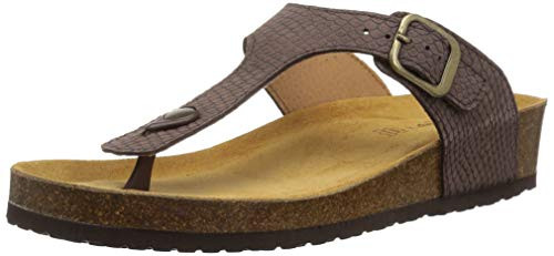 Spring Step Womens Estelle Flat Sandal Brown 37 M EU -US 6.5-7 US-
