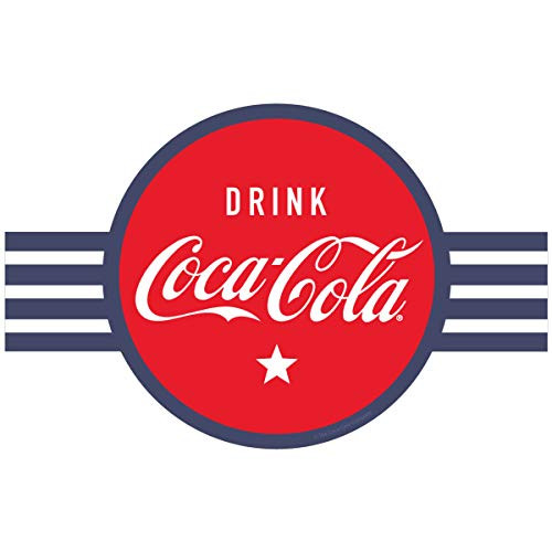 Coca-Cola Drink Coke Red Circle Banner Style Vinyl Sticker