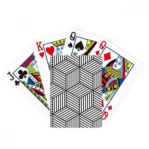 DIYthinker Simple Line Art Grain Illustration Pattern Poker Playing Magic Card Fun Board Game