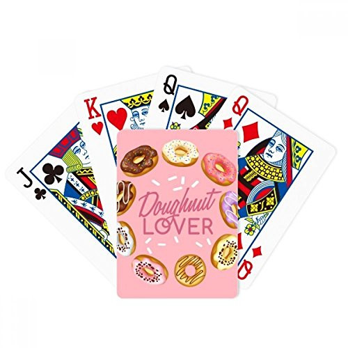 DIYthinker Doughnut Circle Western Dessert Food Poker Playing Magic Card Fun Board Game