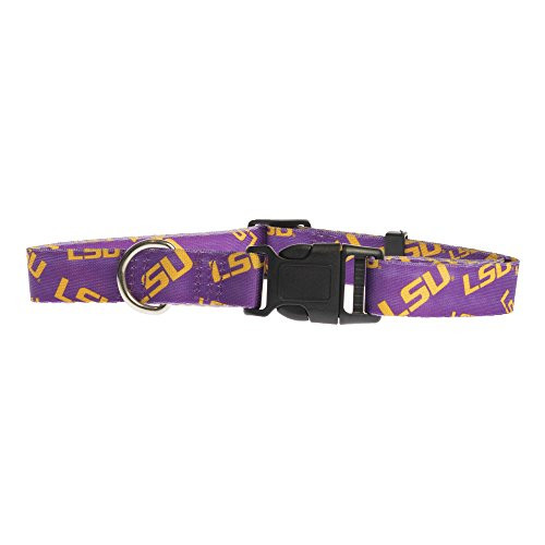 NCAA LSU Tigers Team Pet Collar Medium