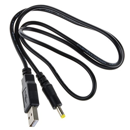 Digipartspower USB PC Charging Cable PC Laptop Charger Power Cord for GPX PC308B PC108B PC800 PC800B Portable Compact Disc CD Player