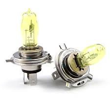 100w Golden Yellow A Brand New Pair Light Bulbs for Honda 92 93 94 95 96 97 98 99 00 01 02 03 Civic / 92 93 94 95 Del Sol -Set of 2 H4-