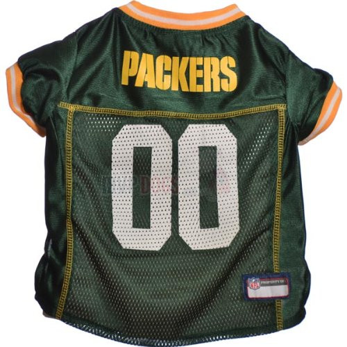 Pets First Green Bay Packers NFL Dog Jersey Medium