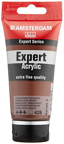 Talens Amsterdam Expert Acrylic 75ml series 3 Transparent Oxide Brown Art no.19114260
