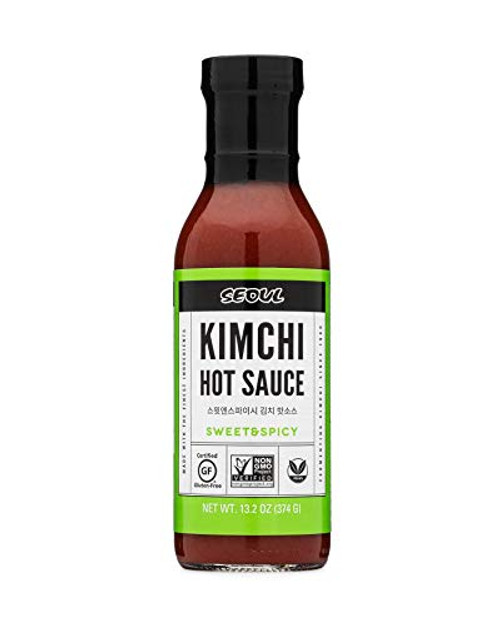 Lucky Foods Seoul Kimchi Hot Sauce -Sweet and Spicy 13.2 oz- Lucky Foods Seoul Kimchi Hot Sauce -Sweet and Spicy 13.2 oz-