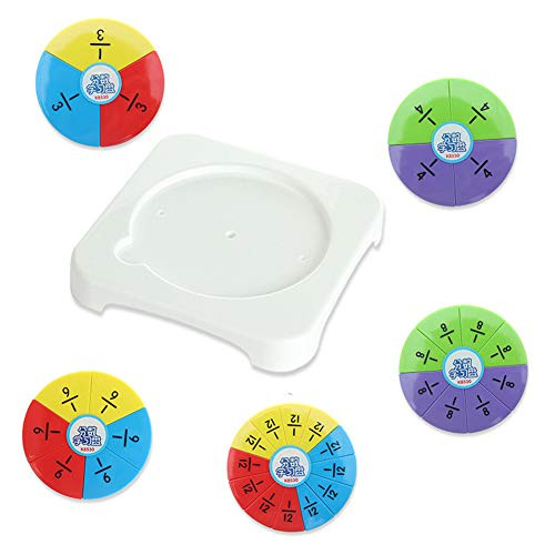 Fractions Circle Toy 7Pcs/Set Kid Circular Fractions Counting Mathematics Learning Education Kids Toy Fractions Circle Toy 7Pcs/Set Kid Circular Fractions Counting Mathematics Learning Education Kids Toy