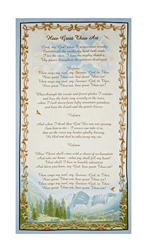 Quilting Treasures How Thou Art 24in Panel Multi Fabric