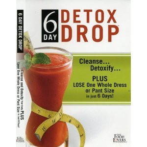 6 Day Detox Drop Cleanse Detoxify Plus Lose One Whole Dress or Pant Size in just 6 Days The Food Lovers Fat Loss System DVD Robert Ferguson