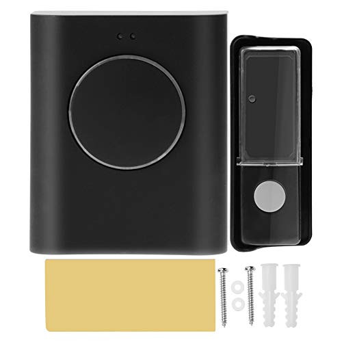 Wendry Waterproof Wireless Doorbell Built-in USB Interface 64 MB Memory Built-in Digital Buttons for Waterproof Wireless Doorbell 200M Remote Home MP3 Download -Wireless Ringtone-