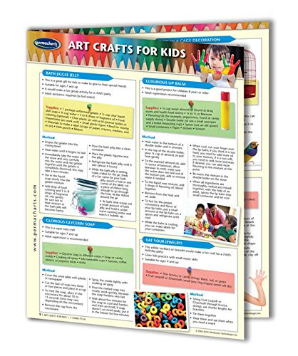 Art Crafts for Kids Guide - Activities Quick Reference Guide by Permacharts