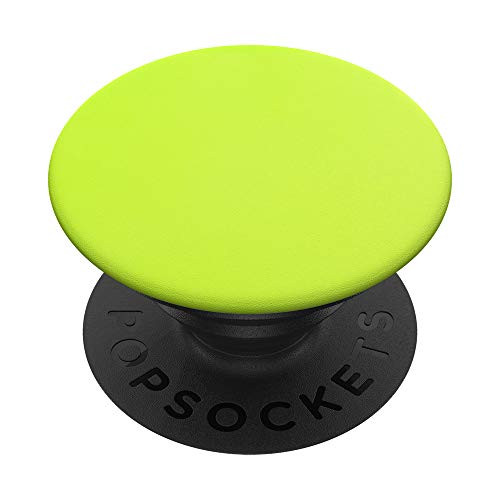 Lime Green Phone Kickstand Neon Green PopSockets Grip and Stand for Phones and Tablets