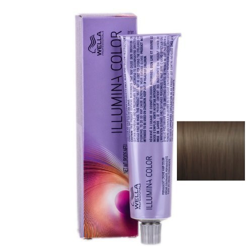 Wella Illumina Permanent Creme Hair Color 5/81 Light Brown/Pearl Ash 2 Ounce by Wella Wella Illumina Permanent Creme Hair Color 5/81 Light Brown/Pearl Ash 2 Ounce by Wella