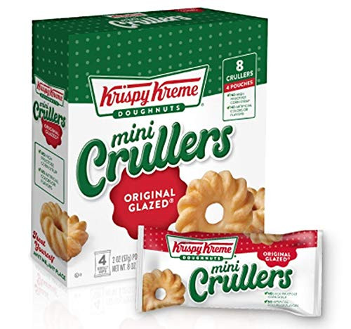 Krispy Kreme Mini Crullers -Original Glazed 8oz-