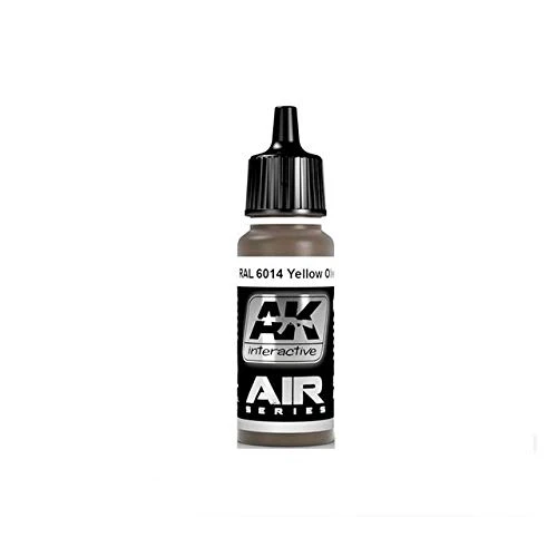 AK Interactive RAL 6014 Yellow Olive -Gelboliv- 17ml - Plastic Model Building Paints and Accessories  2172