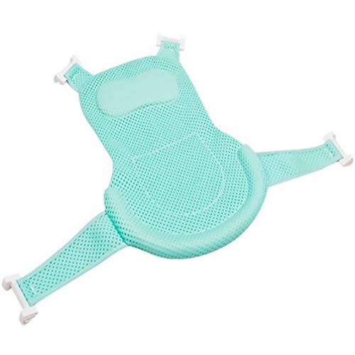 Kisangel Newborn Baby Bath Seat Support Net Bathtub Sling Shower Mesh Bathing Cradle Rings for Tub for Toddler Green Kisangel Newborn Baby Bath Seat Support Net Bathtub Sling Shower Mesh Bathing Cradle Rings for Tub for Toddler Green