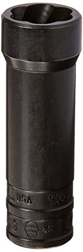 SK Hand Tool 844 14mm Drive Deep Socket Turbo, 3/8-Inch