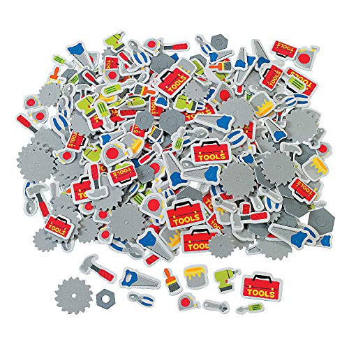 Tool Adhesive Foam Shapes - Crafts for Kids and Fun Home Activities