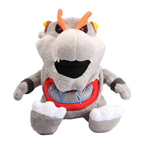 uiuoutoy Super Mario Bros. Baby Dry Bones Bowser JR Gray Koopa 7 Plush