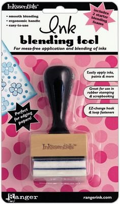 Bulk Buy: Ranger Inkssentials Ink Blending Tool With 2 Blending Foams IBT23616 (3-Pack)