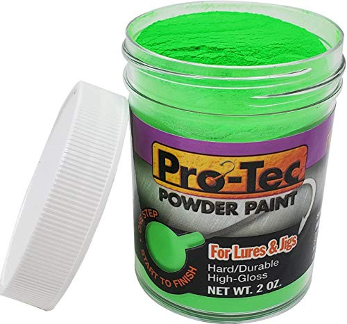 Pro-Tec Powder Paint 2 oz Jar - Bright Green -