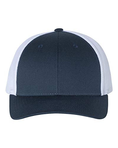 Richardson 115 Snapback Truckers Cap Navy/White Adjustable