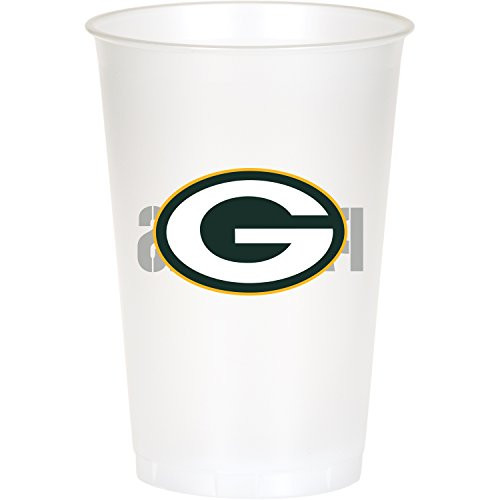 Green Bay Packers Plastic Cups 24 ct