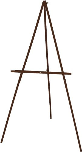 Art Advantage Floor Display Easel, Stained