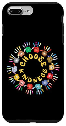 iPhone 7 Plus/8 Plus Choose Kindness Rainbow Circle Hands Togetherness Case