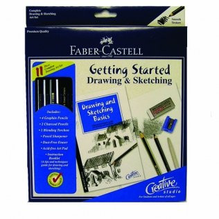 Faber-Castell Creative Studio Getting Started Drawing & Sketching Set drawing & sketching set