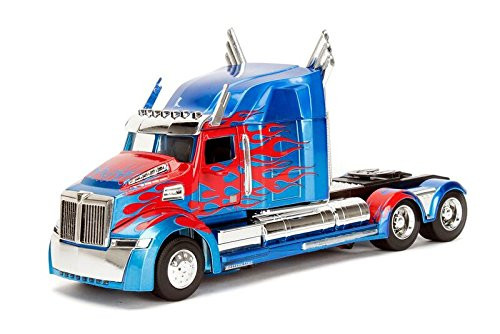 Metals Transformers Optimus Prime 1:24 Diecast Vehicle Metals Transformers Optimus Prime 1:24 Diecast Vehicle