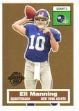 Topps 2005 Turn Back The Clock 17 Eli Manning - New York Giants Football Card In Display Case Promo Card
