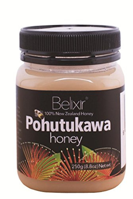 Pohutukawa Honey -New Zealand Christmas Tree Honey- 100 percent Pure Natural and Raw White Honey 250 gm jar -8.8 oz-