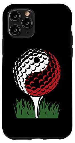 iPhone 11 Pro Golf Yin And Yang Sports Golfer Player Game Balls Asian Gift Case