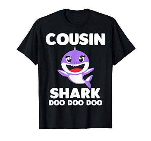 Cousin Shark Doo Doo For Matching Family Pajamas T-Shirt