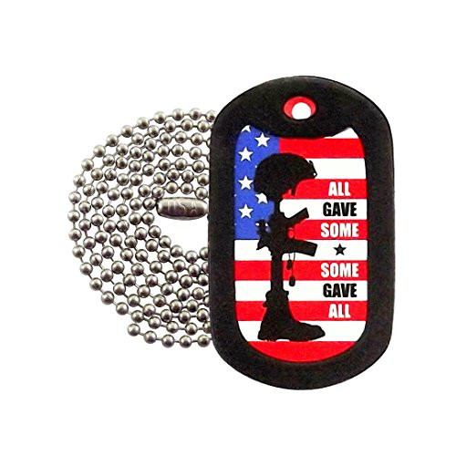 Tag-Z Military Dog Tags - All Gave Some - Some Gave All Dog Tag Necklace