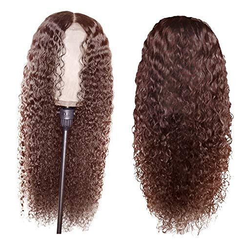 Water Curly Wave Human Hair Lace Frontal Wigs For Black Women Human Hair Lace Front Wigs Pre Plucked with Baby Hair Glueless Water Wave Wet and Wavy Human Hair Wigs -Dark Brown- Water Curly Wave Human Hair Lace Frontal Wigs For Black Women Human Hair Lace Front Wigs Pre Plucked with Baby Hair Glueless Water Wave Wet and Wavy Human Hair Wigs -Dark Brown-