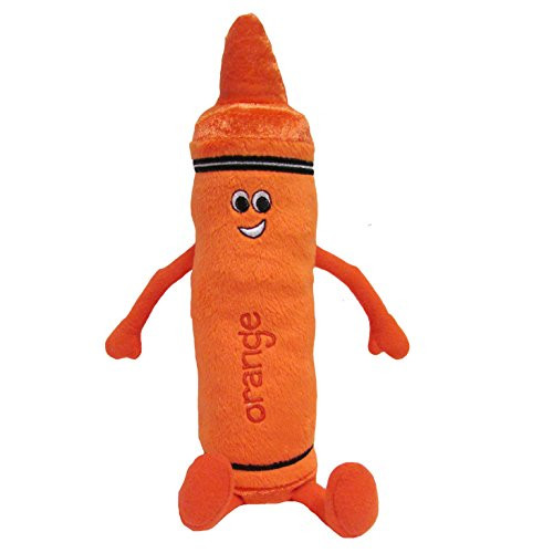 Kids Preferred My First Crayon Orange Beanbag Plush, 12"