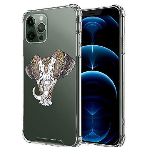 Tnarru Compatible with iPhone 11 Pro Max Case Clear Elephant Hard PC Plus Soft TPU Bumper Cover Anti-Scratch Shockproof Slim Thin Protective Case for iPhone 11 Pro Max 6.5 inch 2019 Tnarru Compatible with iPhone 11 Pro Max Case Clear Elephant Hard PC Plus Soft TPU Bumper Cover Anti-Scratch Shockproof Slim Thin Protective Case for iPhone 11 Pro Max 6.5 inch 2019
