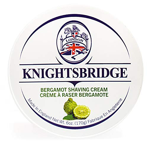 Knightsbridge Shaving Cream -Bergamot- 6.0 oz Made in England