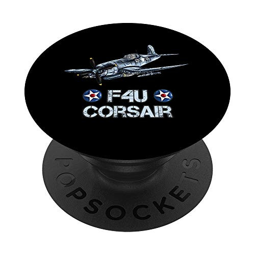 Navy Aviator F4U Corsair WW2 Aircraft Carrier Fighter PopSockets Grip and Stand for Phones and Tablets Navy Aviator F4U Corsair WW2 Aircraft Carrier Fighter PopSockets Grip and Stand for Phones and Tablets